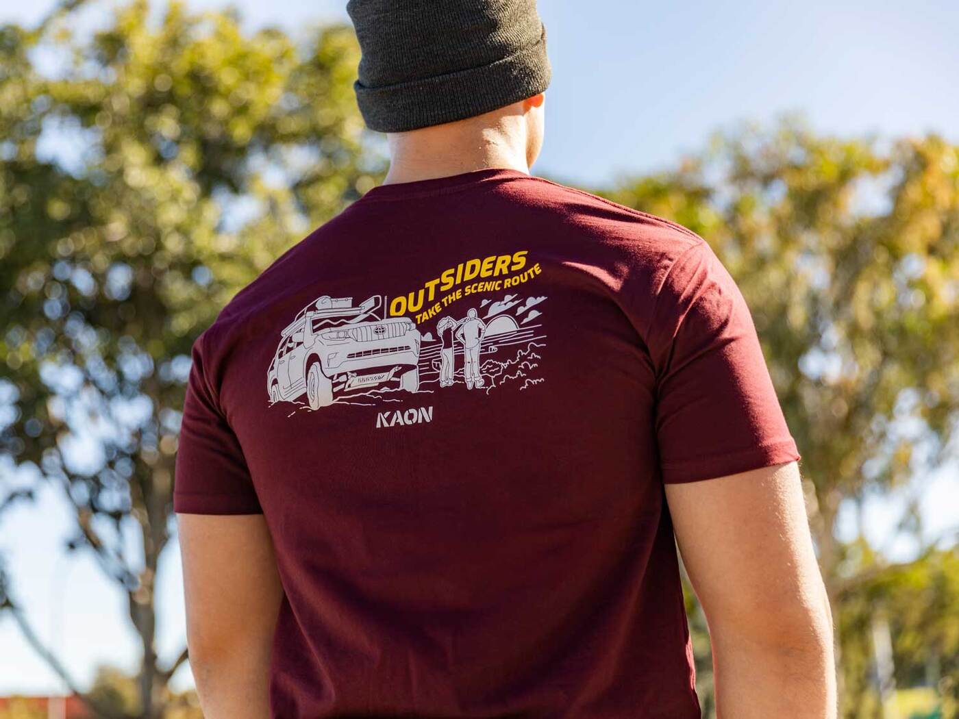 KAON Outsiders Take the Scenic Route Tee
