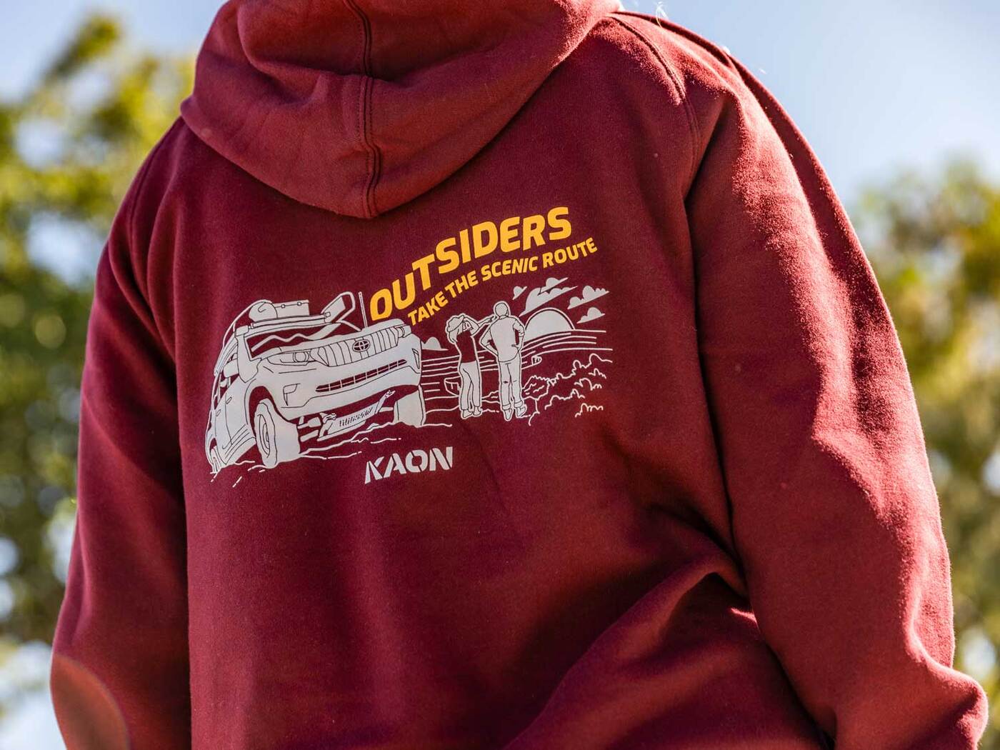 KAON Outsiders Take the Scenic Route Hoodie
