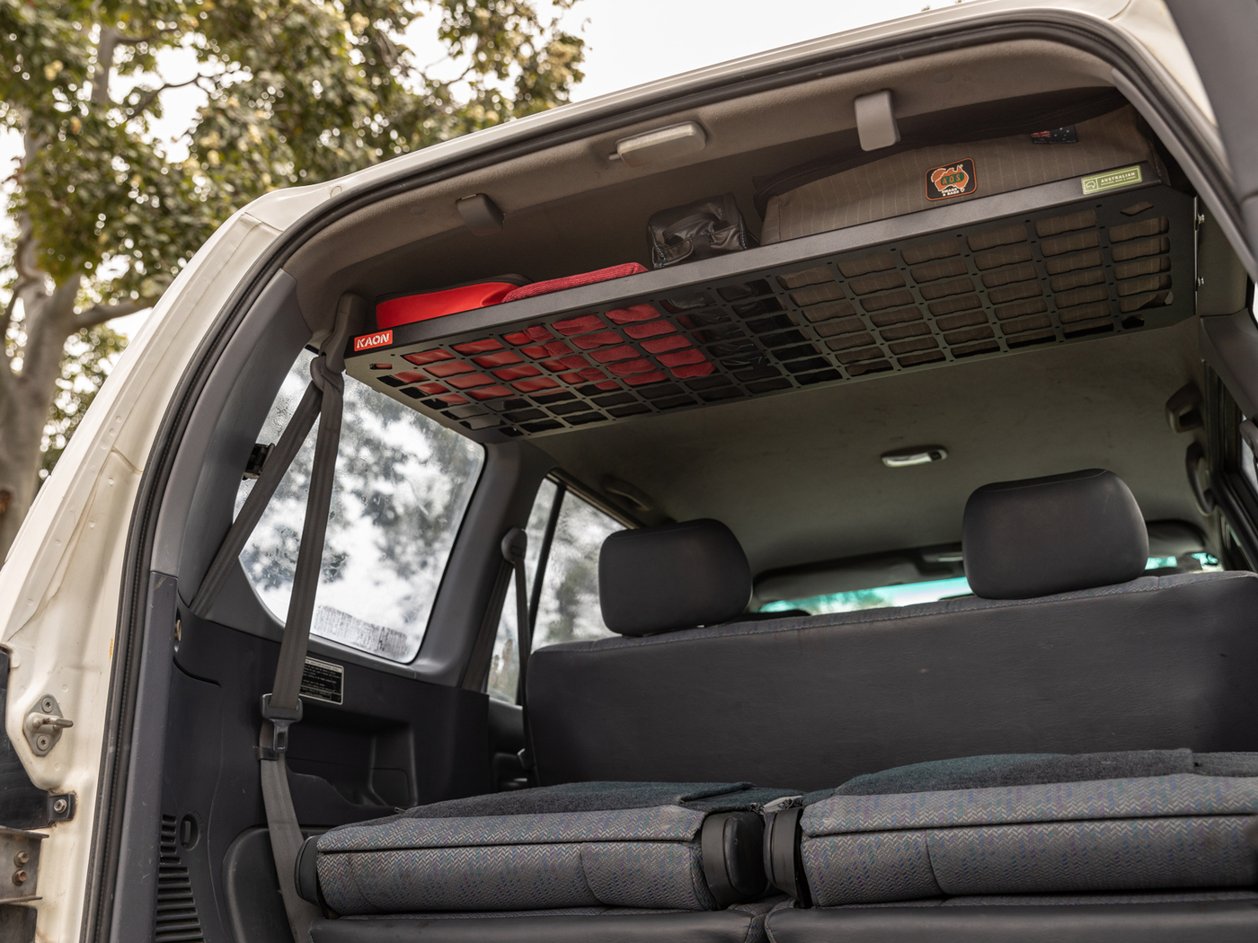 Standalone Rear Roof Shelf to suit Toyota Prado 90